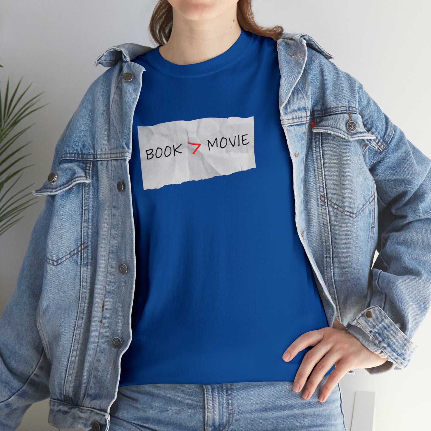 Book Greater Than Movie - Cotton Tee