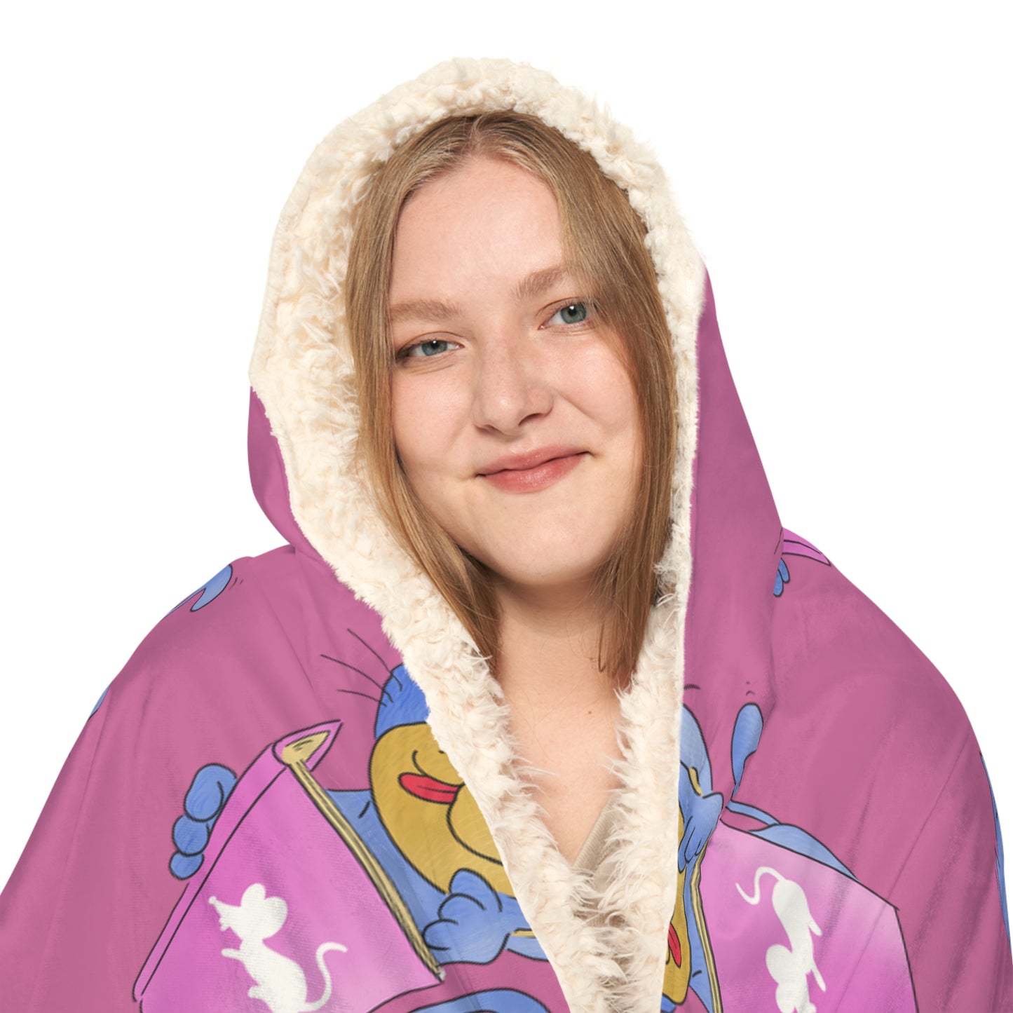 Reading Kitty Snuggle Blanket