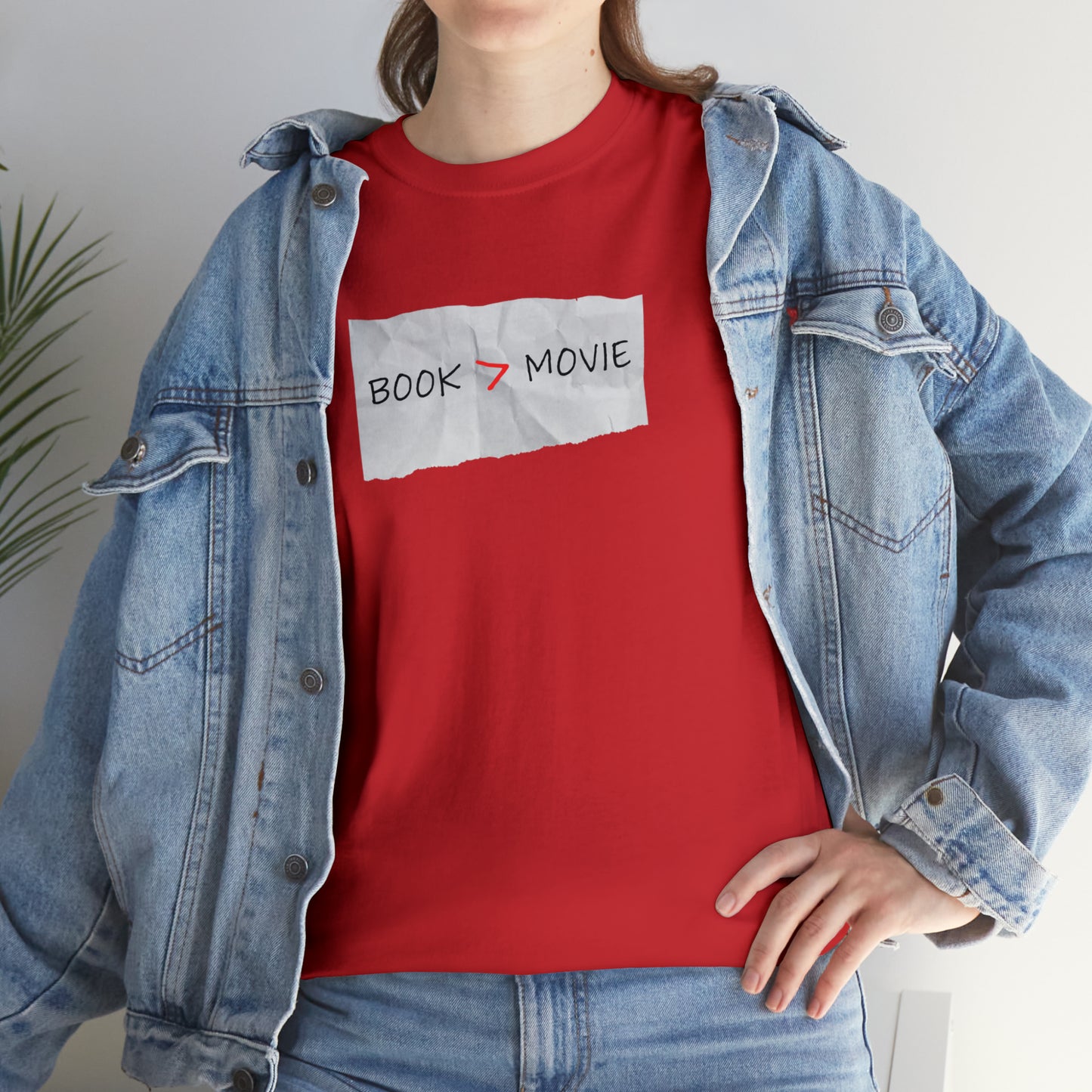 Book Greater Than Movie - Cotton Tee