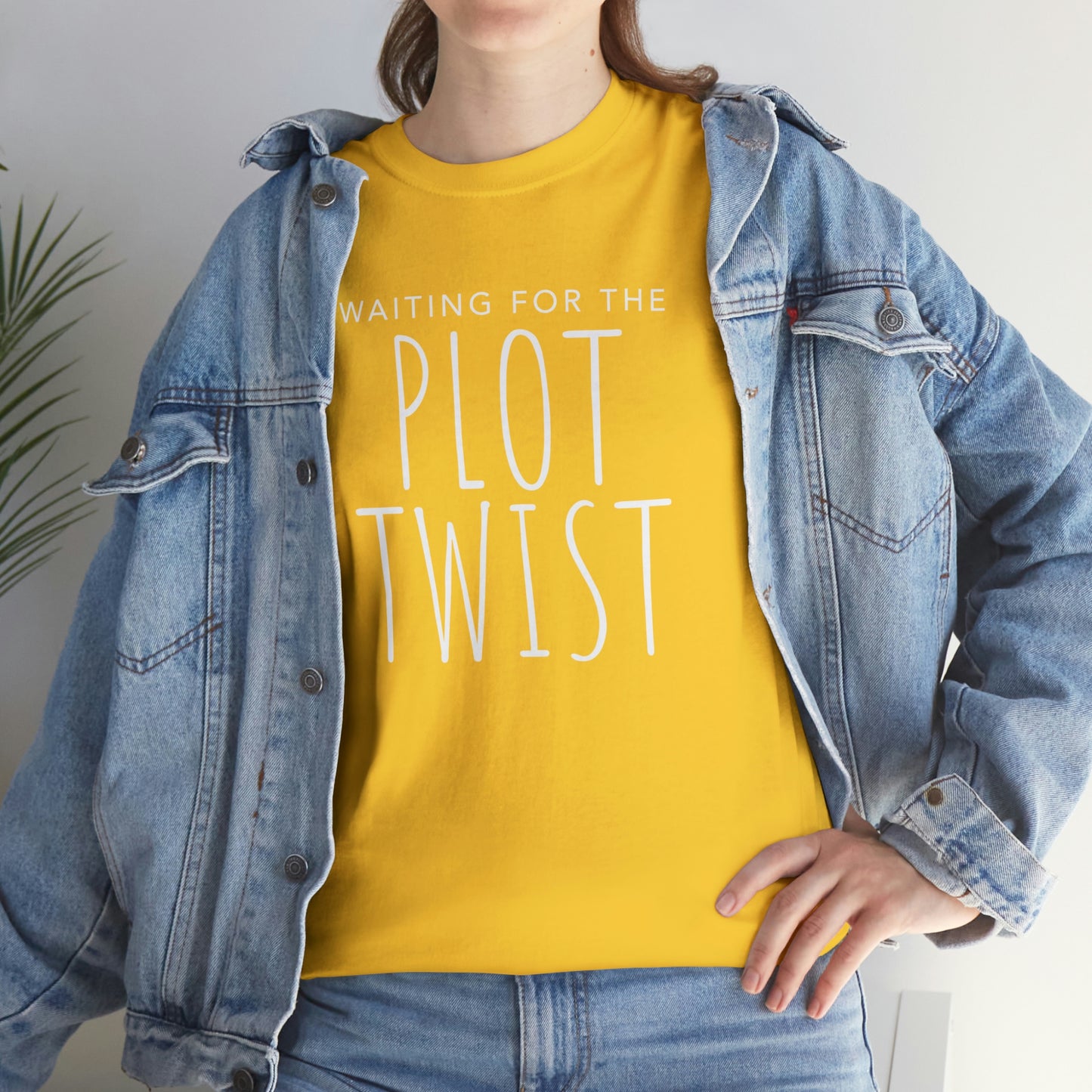 Waiting For The Plot Twist - Cotton Tee