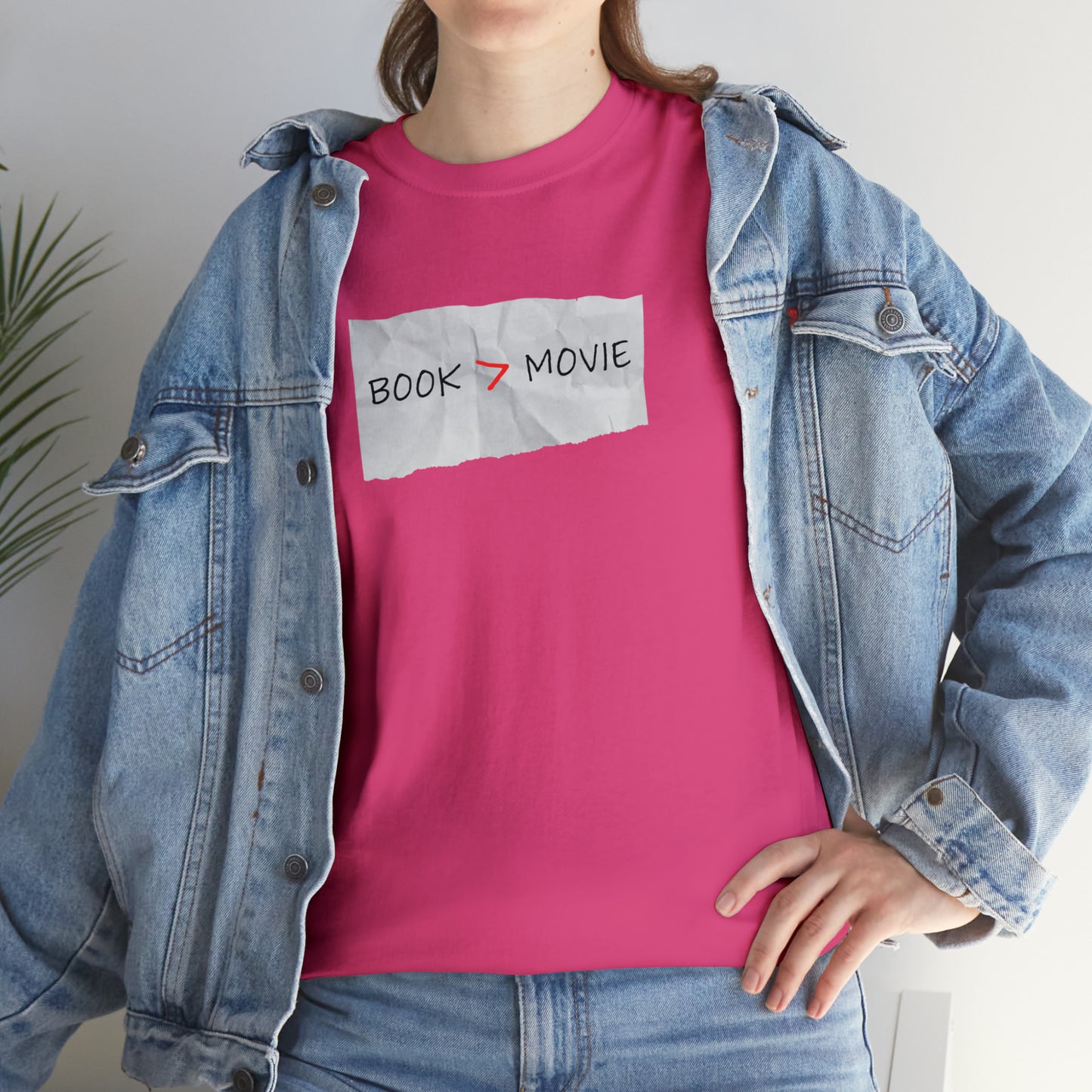Book Greater Than Movie - Cotton Tee