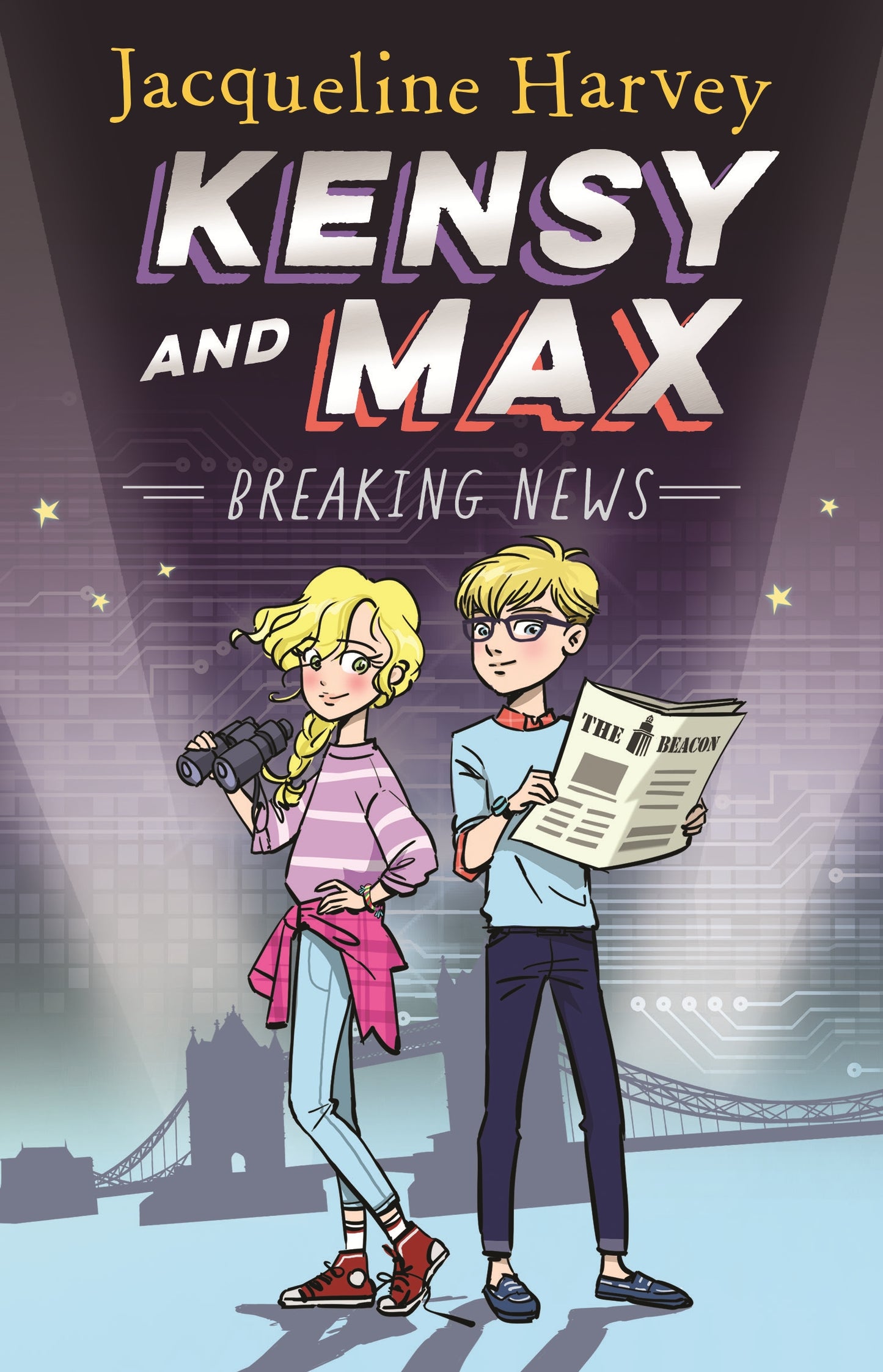 Kensy and Max 1 - Breaking News by Jacqueline Harvey