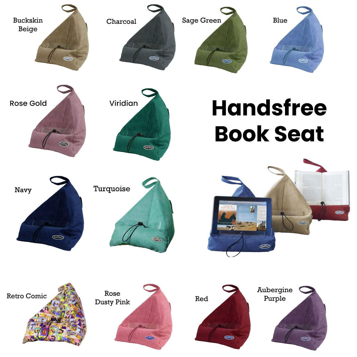 The Book Seat Handsfree Book Seat Dusty Pink / Rose