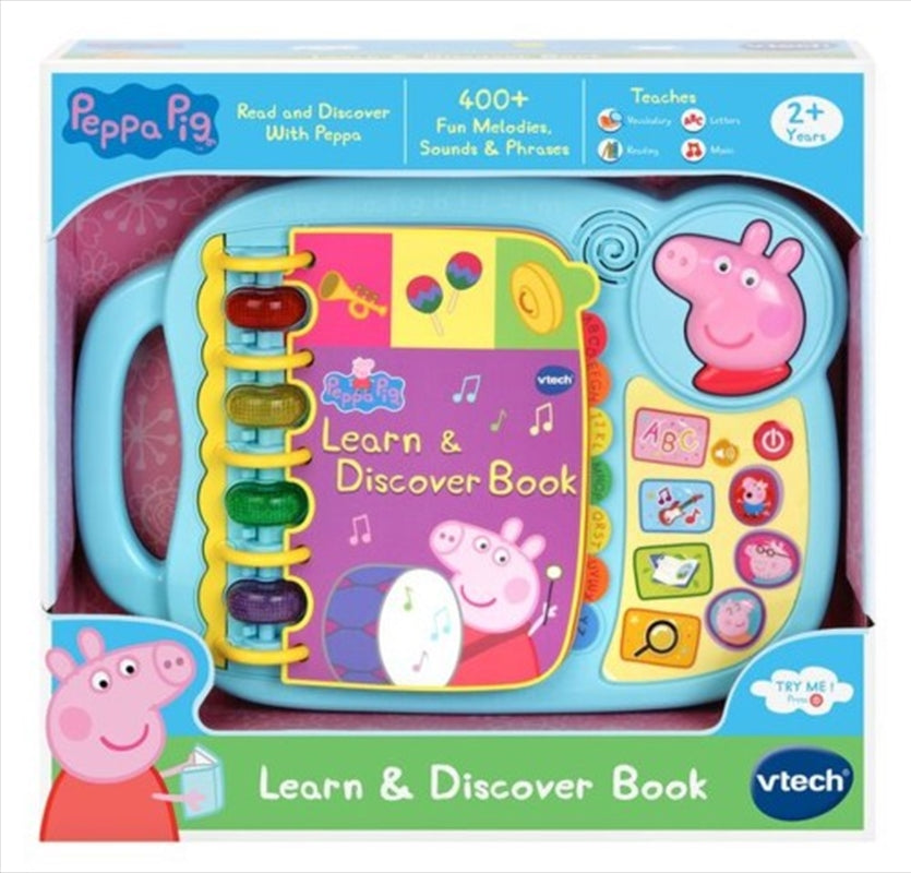 Peppa Pig Learn Discover Book